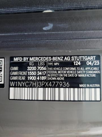 Photo 12 VIN: W1NYC7HJ3PX477936 - MERCEDES-BENZ G 63 AMG 