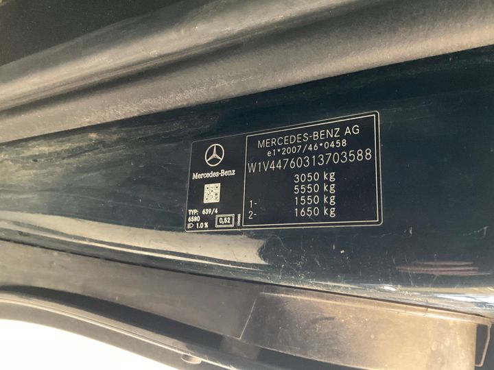 Photo 1 VIN: W1V44760313703588 - MERCEDES-BENZ VITO 