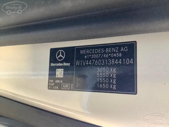 Photo 7 VIN: W1V44760313844104 - MERCEDES-BENZ VITO PANEL VAN 