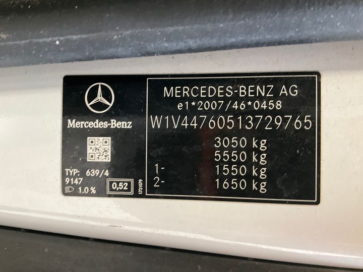 Photo 17 VIN: W1V44760513729765 - MERCEDES-BENZ VITO 