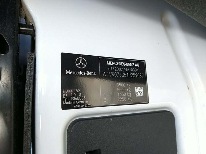 Photo 24 VIN: W1V9076351P259089 - MERCEDES-BENZ SPRINTER 