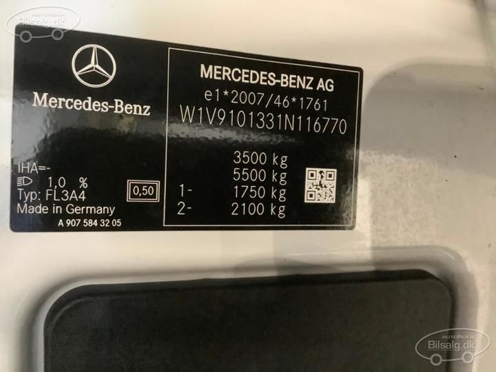 Photo 2 VIN: W1V9101331N116770 - MERCEDES-BENZ SPRINTER CHASSIS SINGLE CAB 