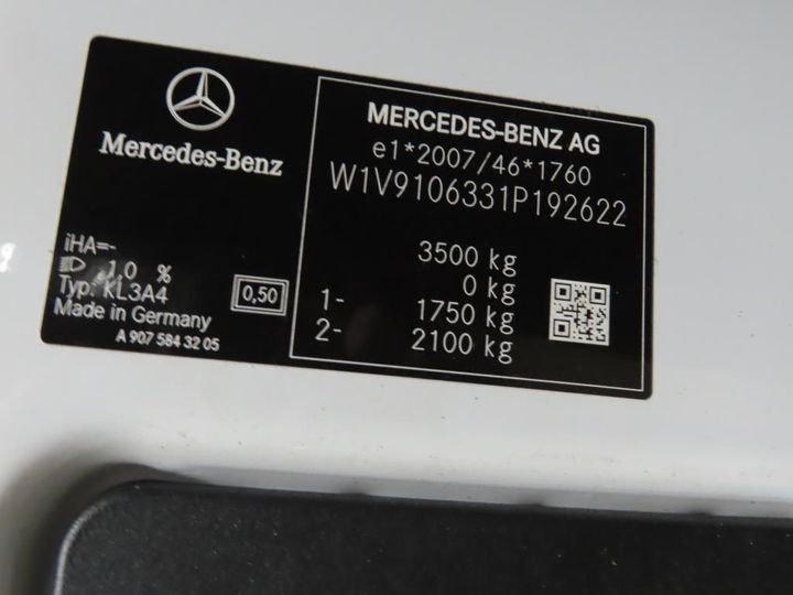 Photo 12 VIN: W1V9106331P192622 - MERCEDES-BENZ SPRINTER 