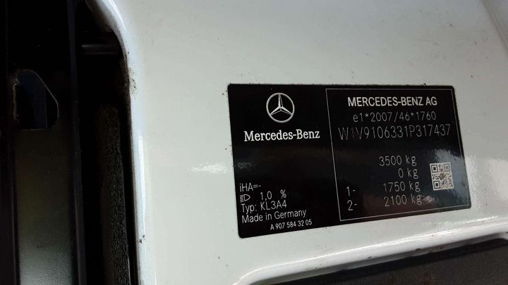 Photo 20 VIN: W1V9106331P317437 - MERCEDES-BENZ SPRINTER 