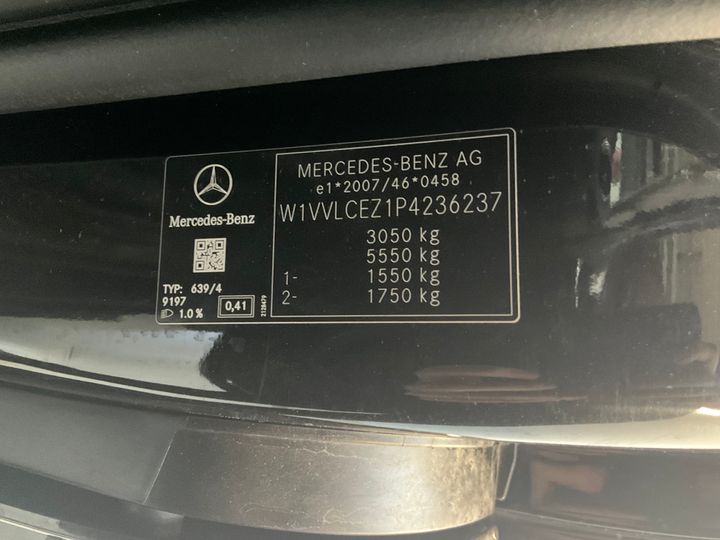 Photo 16 VIN: W1VVLCEZ1P4236237 - MERCEDES-BENZ VITO 