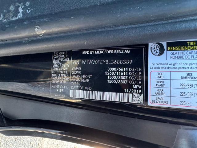 Photo 9 VIN: W1WV0FEY8L3688389 - MERCEDES-BENZ METRIS 