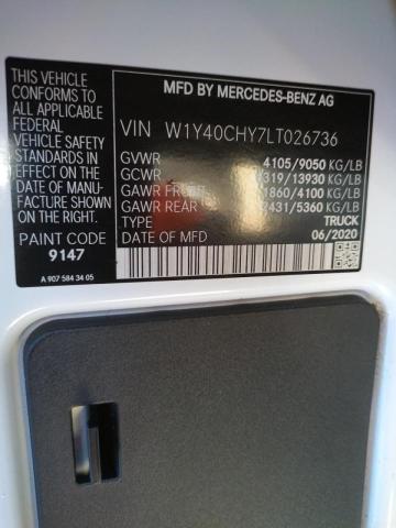 Photo 9 VIN: W1Y40CHY7LT026736 - MERCEDES-BENZ SPRINTER 2 