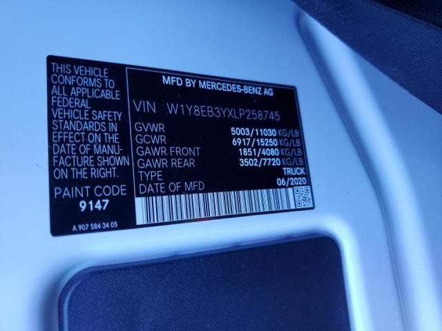 Photo 9 VIN: W1Y8EB3YXLP258745 - MERCEDES-BENZ SPRINTER 3 