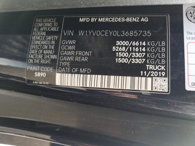 Photo 9 VIN: W1YV0CEY0L3685735 - MERCEDES-BENZ METRIS 