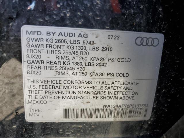 Photo 12 VIN: WA124AFY2P2197553 - AUDI SQ5 SPORTB 