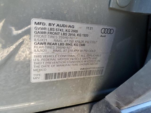 Photo 11 VIN: WA124AFY3N2043205 - AUDI SQ5 SPORTB 