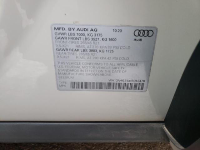 Photo 9 VIN: WA13AAGE4MB012478 - AUDI E-TRON SPO 