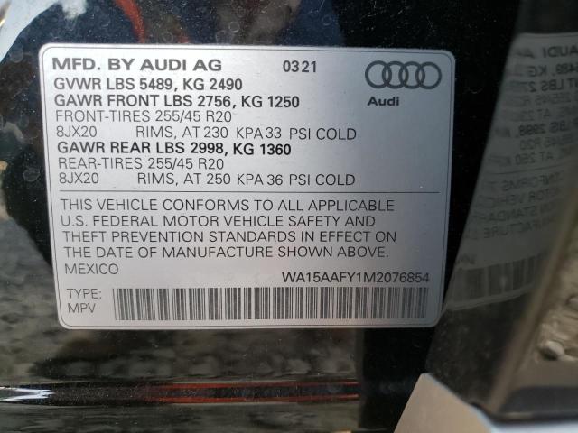 Photo 9 VIN: WA15AAFY1M2076854 - AUDI Q5 SPORTBA 