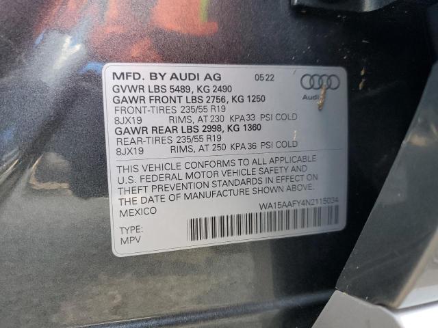 Photo 13 VIN: WA15AAFY4N2115034 - AUDI Q5 SPORTBA 