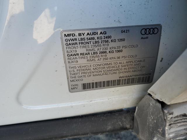 Photo 12 VIN: WA15AAFY8M2083428 - AUDI Q5 SPORTBA 