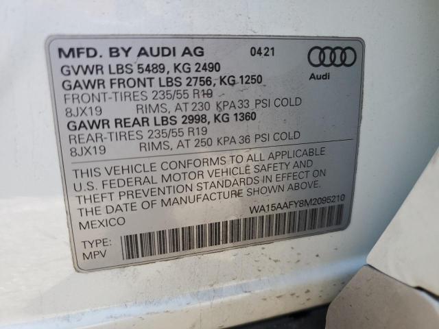 Photo 12 VIN: WA15AAFY8M2095210 - AUDI Q5 SPORTBA 