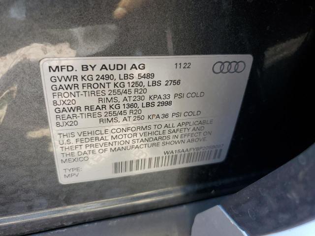 Photo 11 VIN: WA15AAFY8P2059697 - AUDI Q5 SPORTBA 