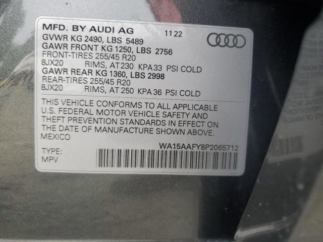 Photo 12 VIN: WA15AAFY8P2065712 - AUDI Q5 SPORTBA 