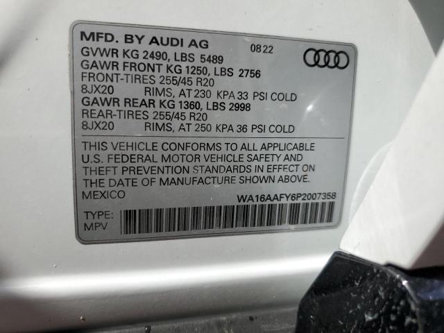 Photo 9 VIN: WA16AAFY6P2007358 - AUDI Q5 