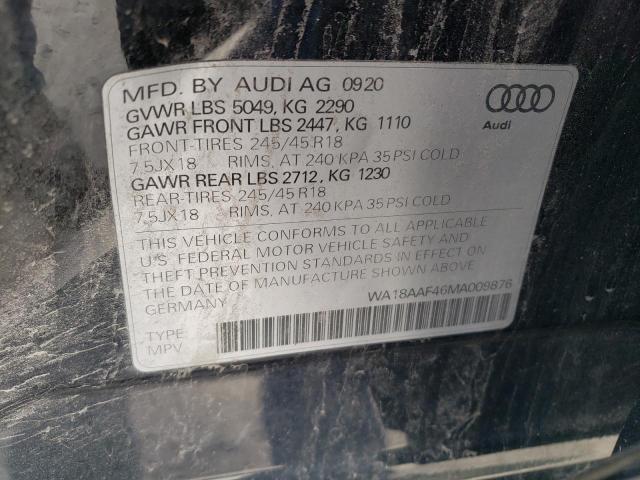 Photo 11 VIN: WA18AAF46MA009876 - AUDI A4 ALLROAD 