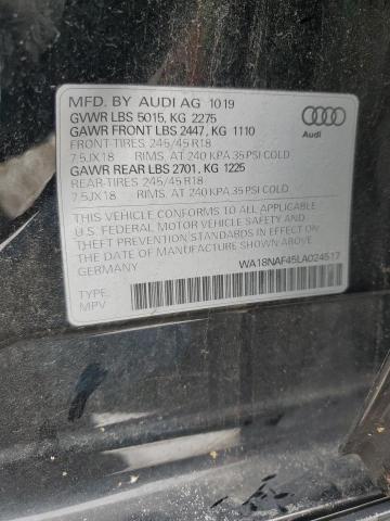 Photo 12 VIN: WA18NAF45LA024517 - AUDI A4 