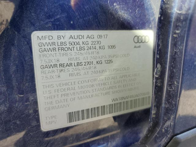 Photo 11 VIN: WA18NAF49JA070848 - AUDI A4 ALLROAD 