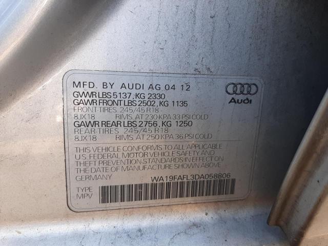 Photo 11 VIN: WA19FAFL3DA058806 - AUDI A4 ALLROAD 