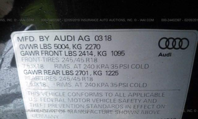 Photo 8 VIN: WA19NAF46JA161516 - AUDI A4 ALLROAD 