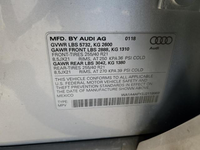 Photo 13 VIN: WA1A4AFY2J2119969 - AUDI SQ5 