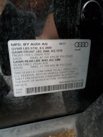 Photo 11 VIN: WA1A4AFY6J2014108 - AUDI SQ5 PREMIU 