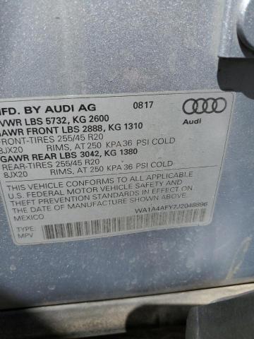 Photo 12 VIN: WA1A4AFY7J2048896 - AUDI SQ5 PREMIU 