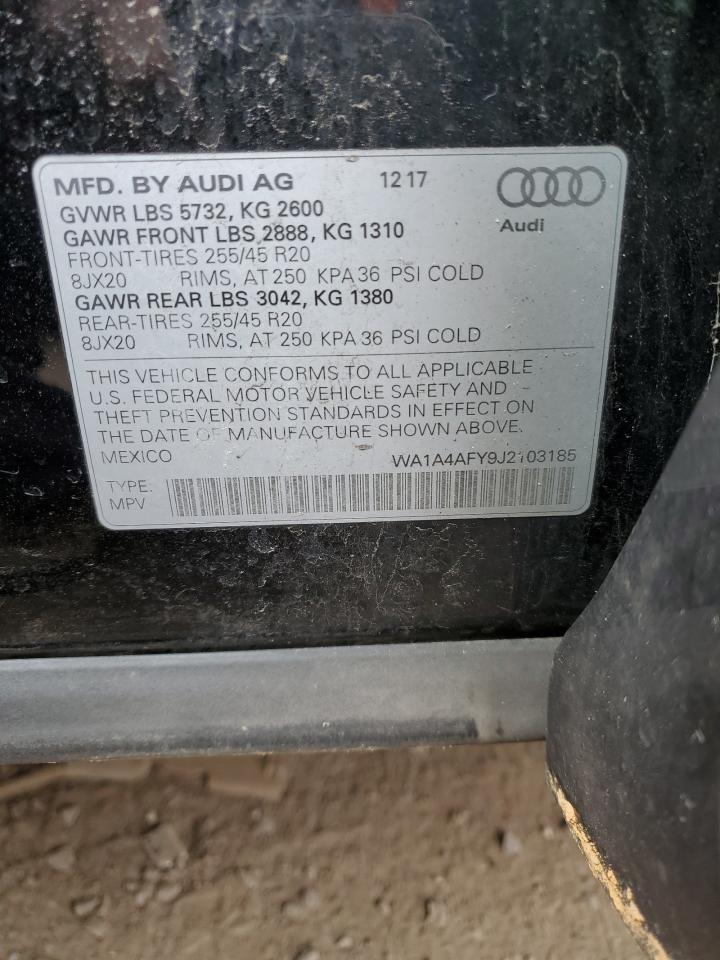 Photo 11 VIN: WA1A4AFY9J2103185 - AUDI SQ5 