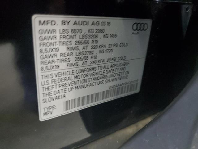 Photo 12 VIN: WA1AAAF70HD011705 - AUDI Q7 PREMIUM 