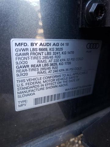 Photo 12 VIN: WA1AAAF73JD042484 - AUDI Q7 