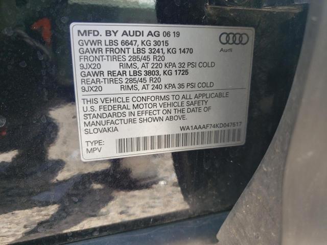 Photo 12 VIN: WA1AAAF74KD047517 - AUDI Q7 