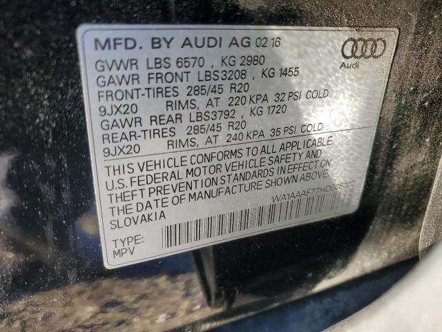 Photo 11 VIN: WA1AAAF77HD008302 - AUDI Q7 