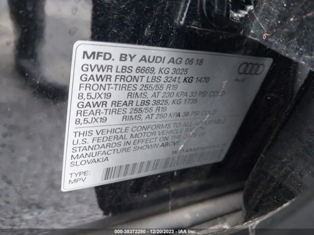 Photo 8 VIN: WA1AAAF78JD050225 - AUDI Q7 