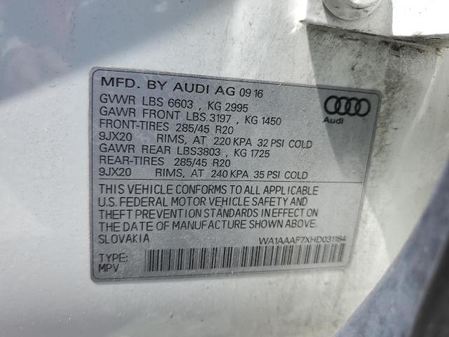 Photo 12 VIN: WA1AAAF7XHD031184 - AUDI Q7 PREMIUM 