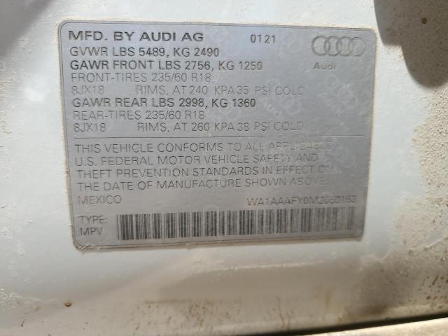 Photo 11 VIN: WA1AAAFY0M2050163 - AUDI Q5 