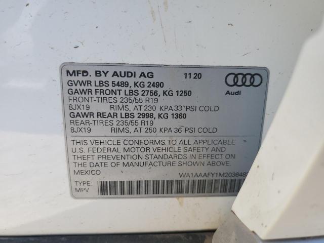 Photo 13 VIN: WA1AAAFY1M2036482 - AUDI Q5 