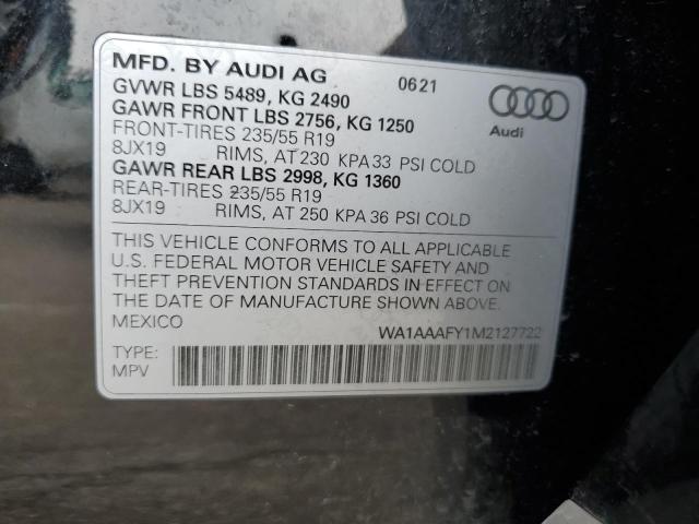 Photo 11 VIN: WA1AAAFY1M2127722 - AUDI Q5 