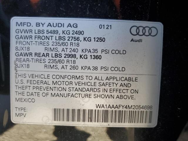 Photo 13 VIN: WA1AAAFY4M2054698 - AUDI Q5 