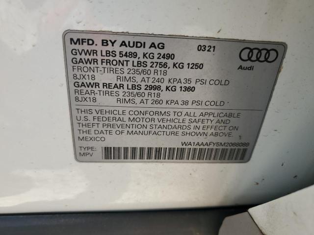 Photo 13 VIN: WA1AAAFY5M2068089 - AUDI Q5 