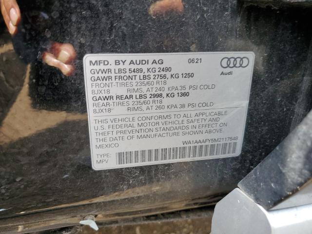 Photo 12 VIN: WA1AAAFY5M2117548 - AUDI Q5 