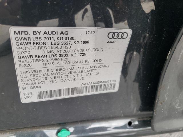 Photo 9 VIN: WA1AAAGE5MB021164 - AUDI E-TRON PRE 