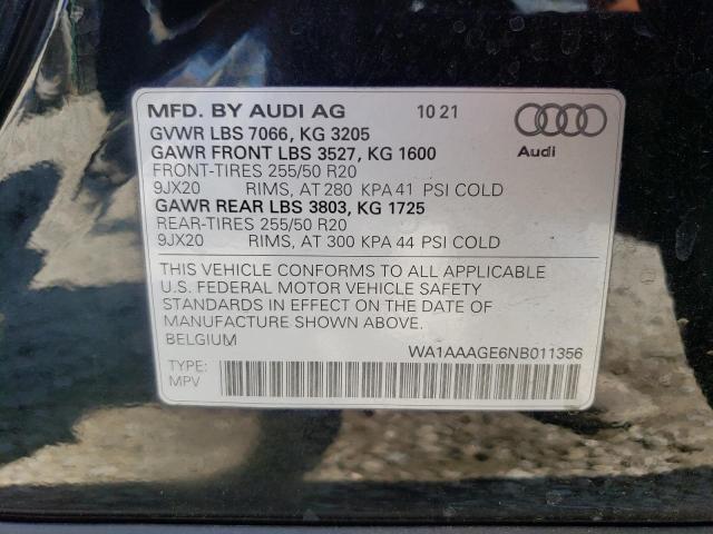 Photo 12 VIN: WA1AAAGE6NB011356 - AUDI E-TRON 