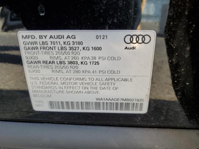 Photo 12 VIN: WA1AAAGE7MB027435 - AUDI E-TRON 