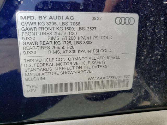 Photo 12 VIN: WA1AAAGE8PB011507 - AUDI E-TRON PRE 