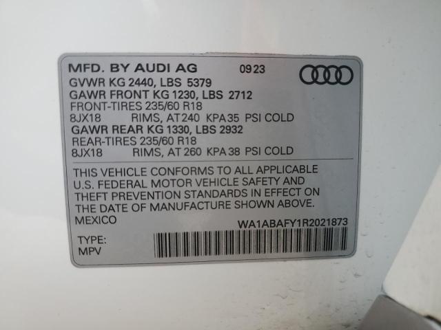 Photo 12 VIN: WA1ABAFY1R2021873 - AUDI Q5 