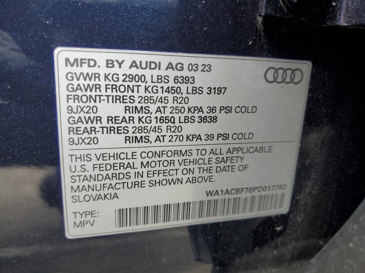 Photo 11 VIN: WA1ACBF70PD017762 - AUDI Q7 